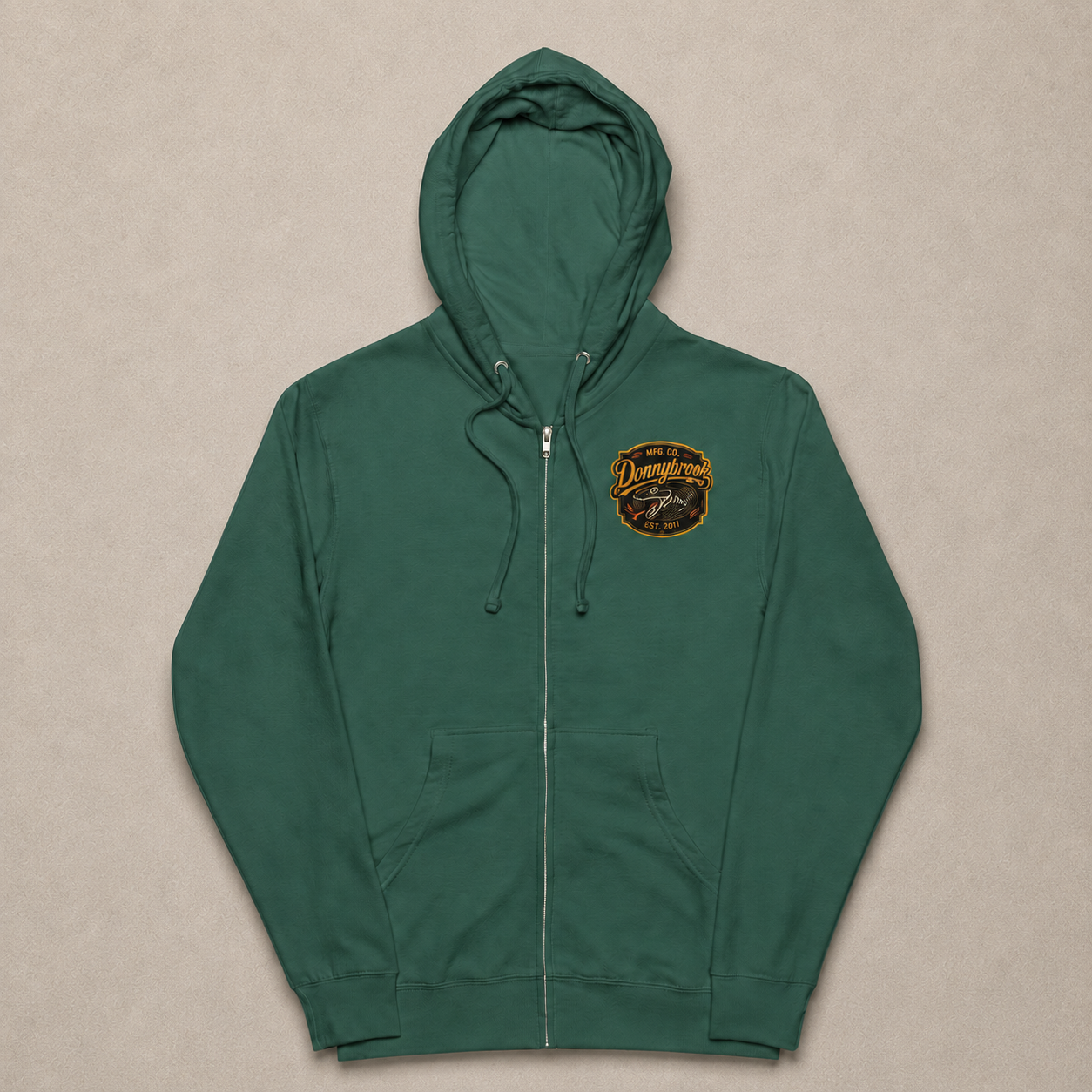 Snakebite Fleece Zip Up Hoodie