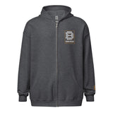 Stitched DB Stacked heavy blend zip hoodie