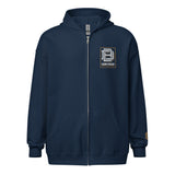 Stitched DB Stacked heavy blend zip hoodie