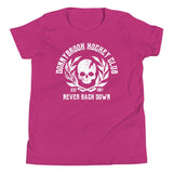 Skull and Lightning Youth Short Sleeve T-Shirt - Donnybrook Hockey Club