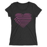 The Heart Of Hockey Ladies' Tri-blend short sleeve t-shirt - Donnybrook Hockey Club