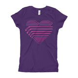 The Heart of Hockey Girl's T-Shirt