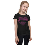 The Heart of Hockey Girl's T-Shirt