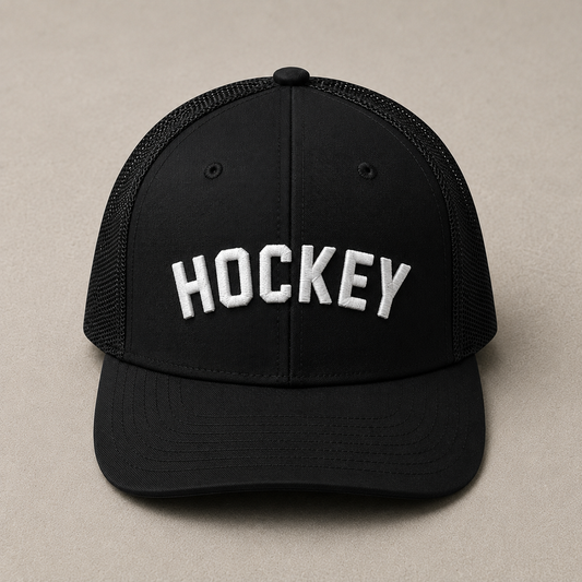 HOCKEY 3D Trucker Cap