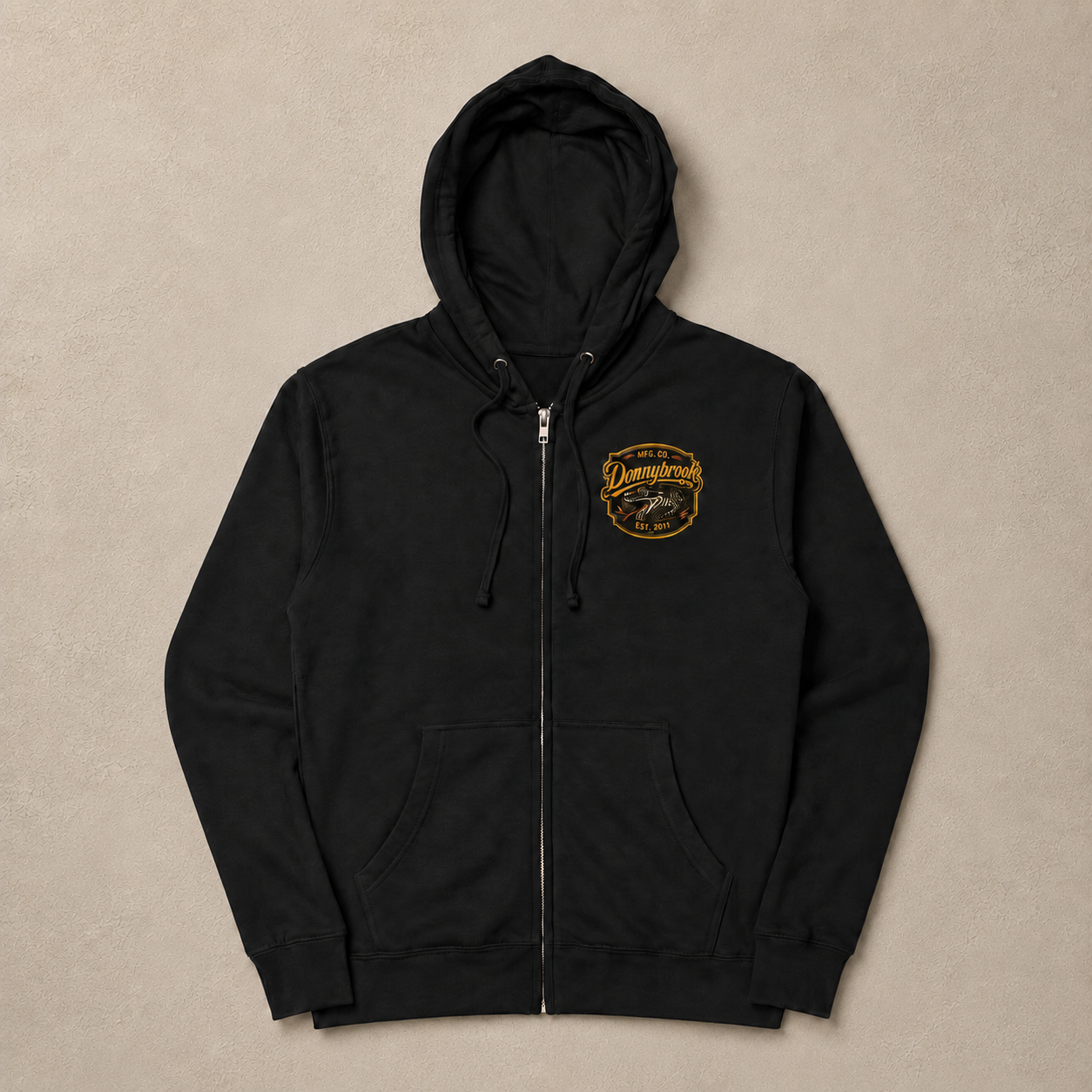 Snakebite Fleece Zip Up Hoodie