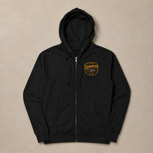 Snakebite Fleece Zip Up Hoodie