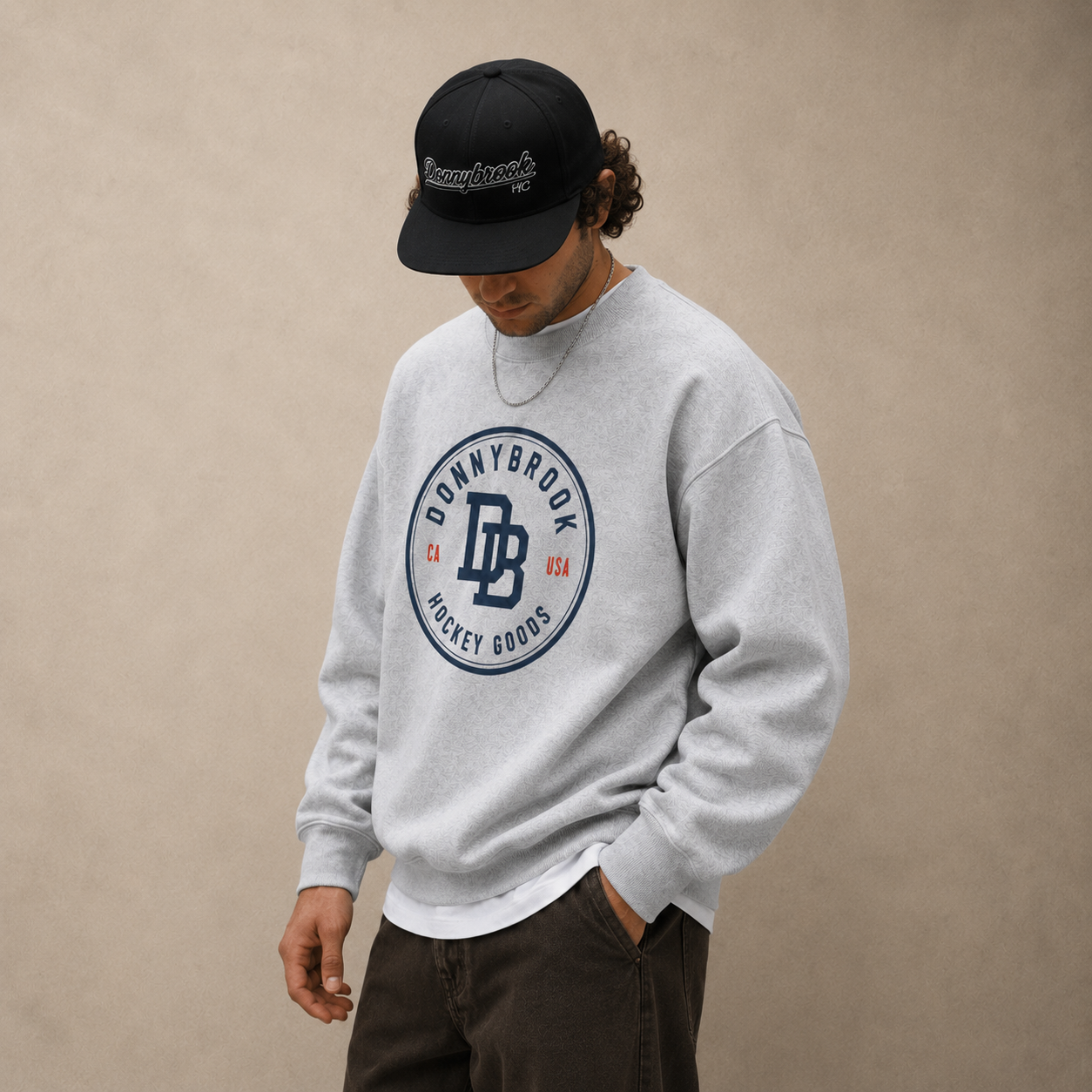 Donnybrook Hockey Goods Relaxed Crewneck