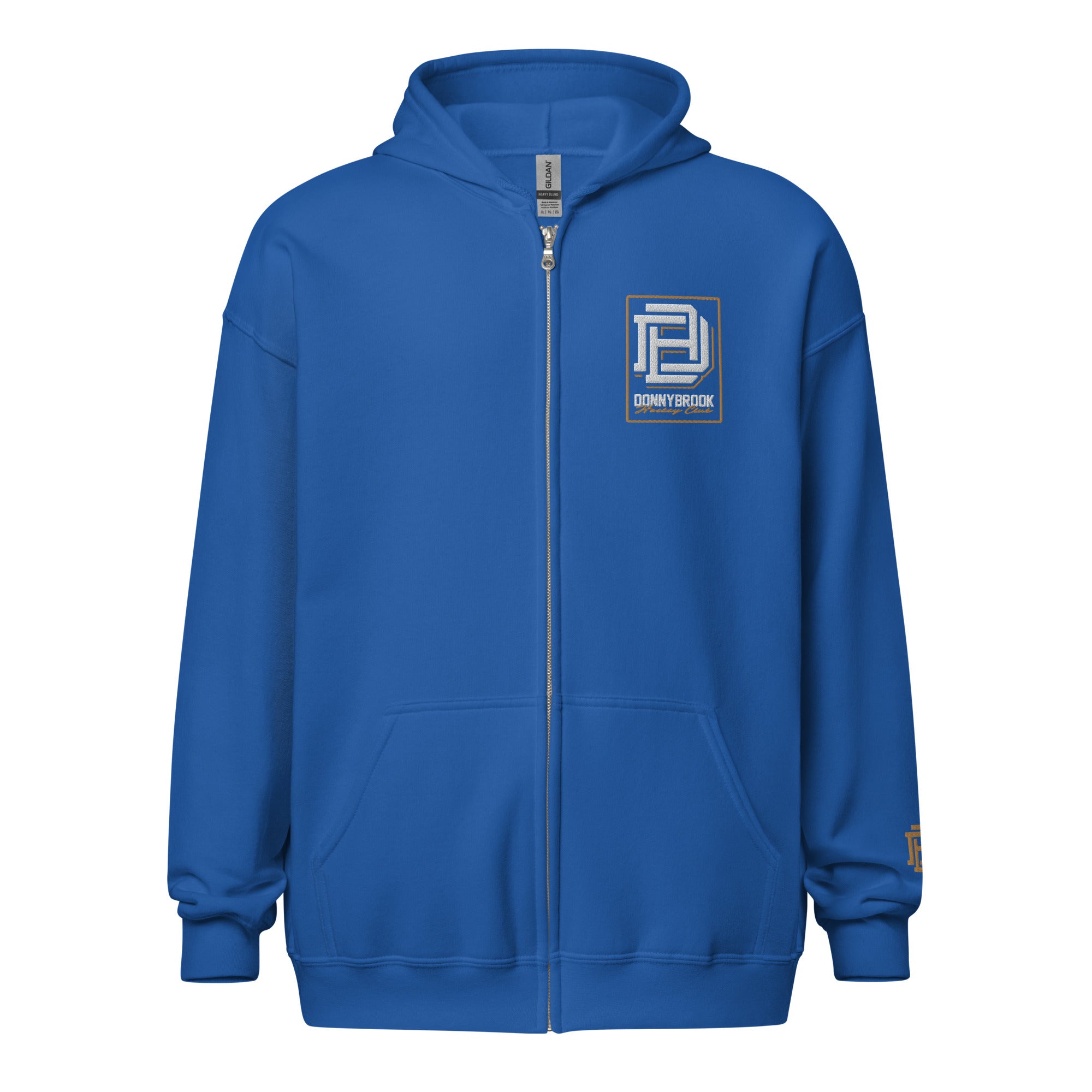 Stitched DB Stacked heavy blend zip hoodie – Donnybrook Stitched DB Stacked heavy blend zip hoodie – Donnybrook