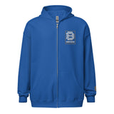 Stitched DB Stacked heavy blend zip hoodie