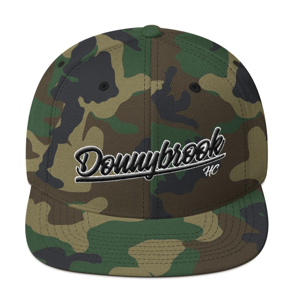 Donnybrook Hockey Club Script Snapback. Available in Multiple colors - Donnybrook Hockey Club