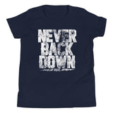 Never Back Down Youth Short Sleeve T-Shirt - Donnybrook Hockey Club