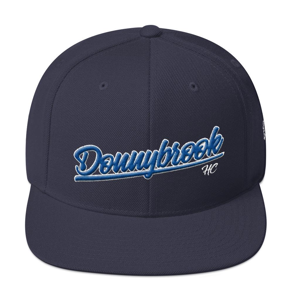 Donnybrook Hockey Club Script Snapback. Available in Multiple colors - Donnybrook Hockey Club