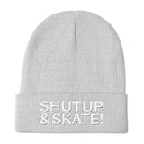 SHUTUP & SKATE Knit Beanie - Donnybrook Hockey Club