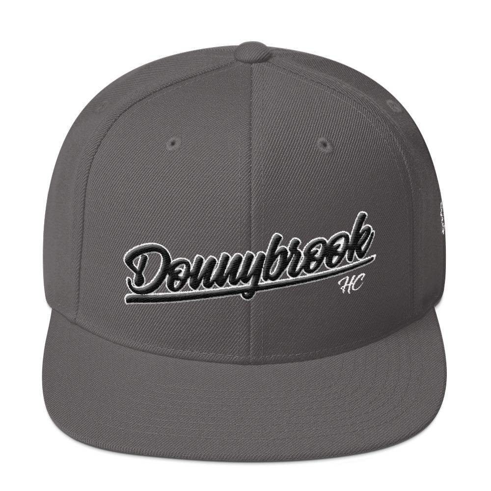 Donnybrook Hockey Club Script Snapback. Available in Multiple colors - Donnybrook Hockey Club